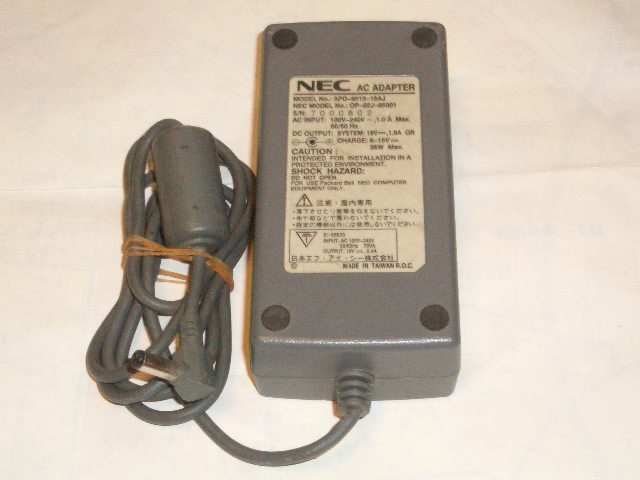 NEC Genuine ADP-9510-19AJ AC Adapter 19V 2.4A 36W Power Supply Charger for OP-52J-65001 - Click Image to Close